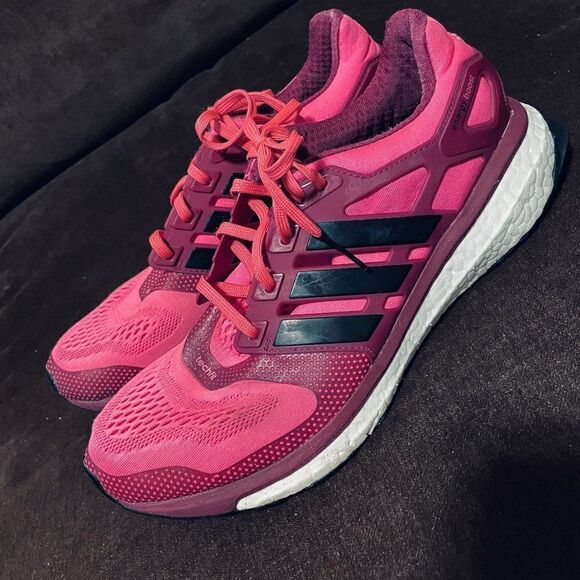 Pre Loved Adidas Energy Boost 2 Pink Magenta 9.5 US 42 EUR - Picture 10 of 15